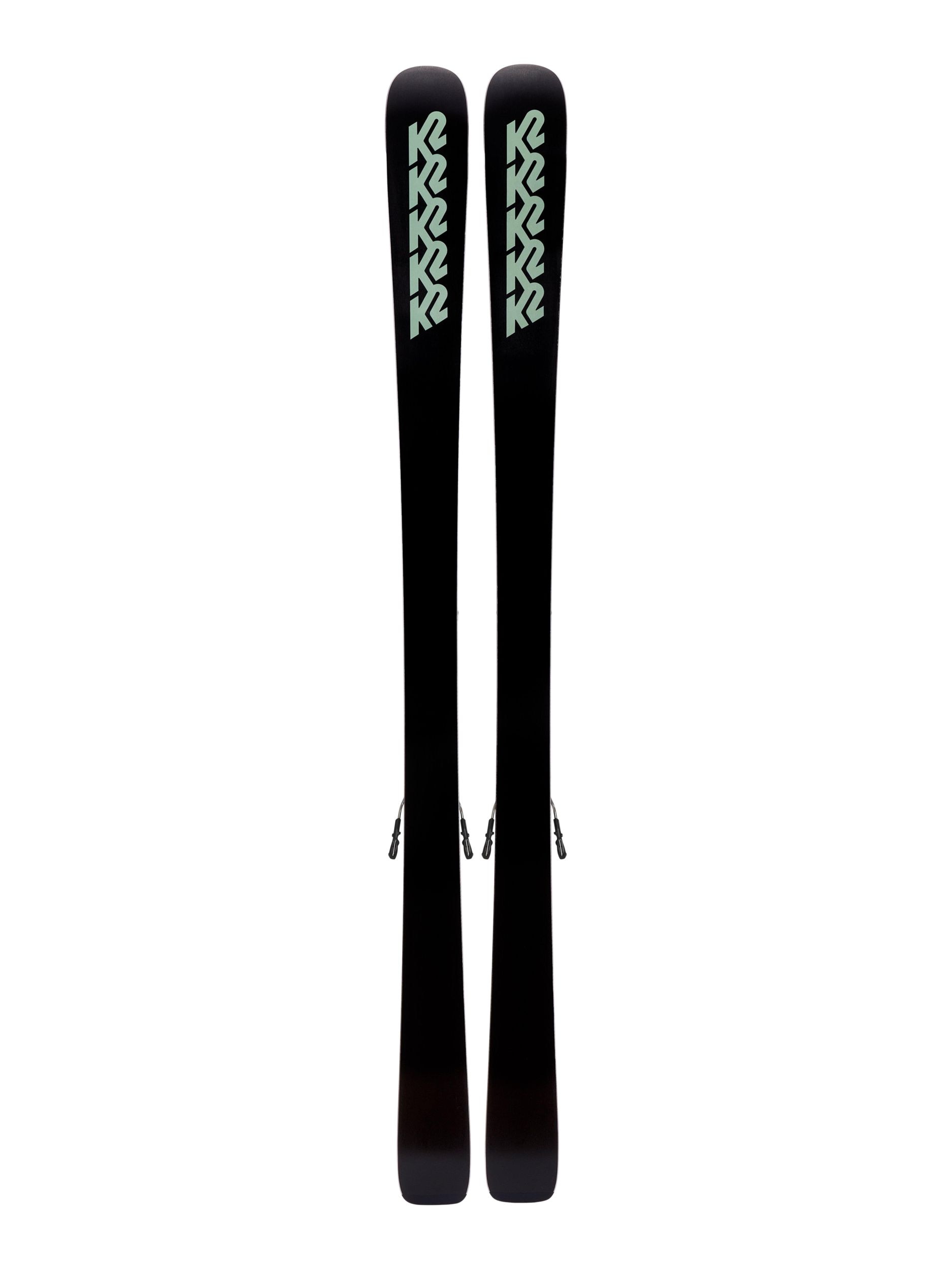 K2 Blur Women's 79 Flex All-Mountain Skis & Quikclik Free Bindings