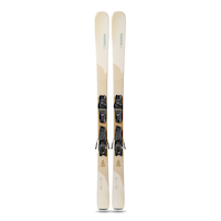 K2 Blur 76 Women's Skis  & Quikclik Free Bindings Overhead_Flat