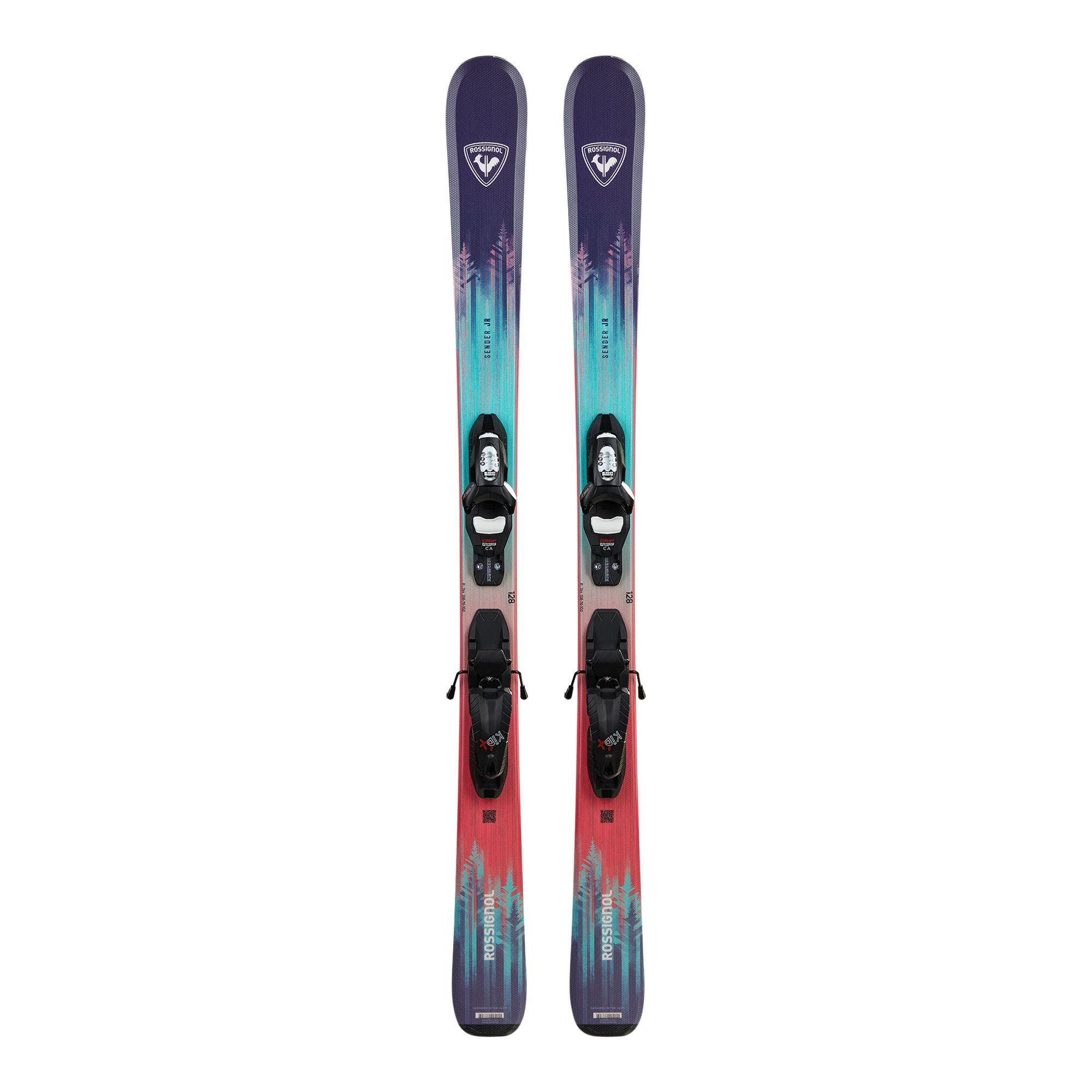 Rossignol Sender Junior Skis 2026 & Kid-4 Bindings
