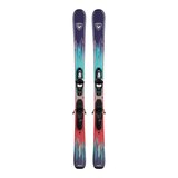 Rossignol Sender Junior Skis 2026 & Kid-4 Bindings Front_Flat