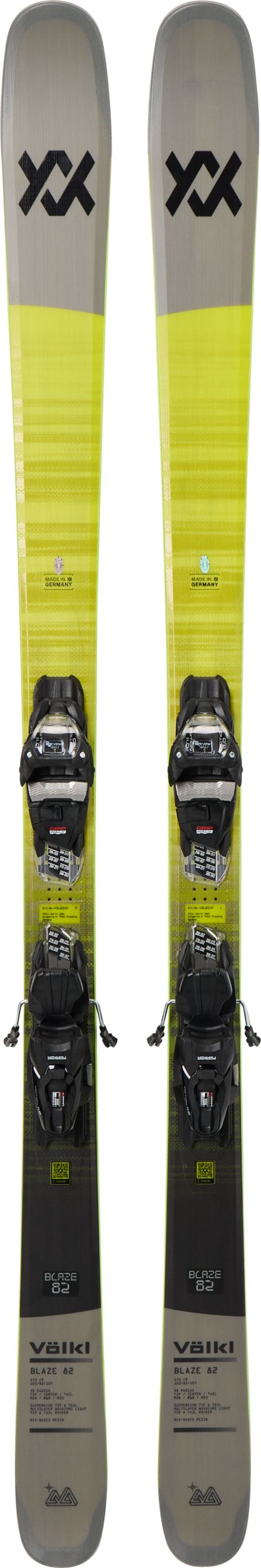Volkl Blaze 82 Men's Skis 2026 & vMotion 11 Bindings