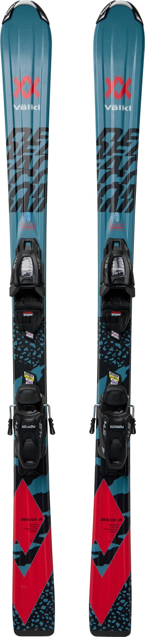 Volkl Deacon Junior Skis 2026 & vMotion 4.5 Bindings