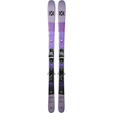 Volkl Blaze 82 Women's Skis 2026 & vMotion 11 Bindings Overhead_Flat