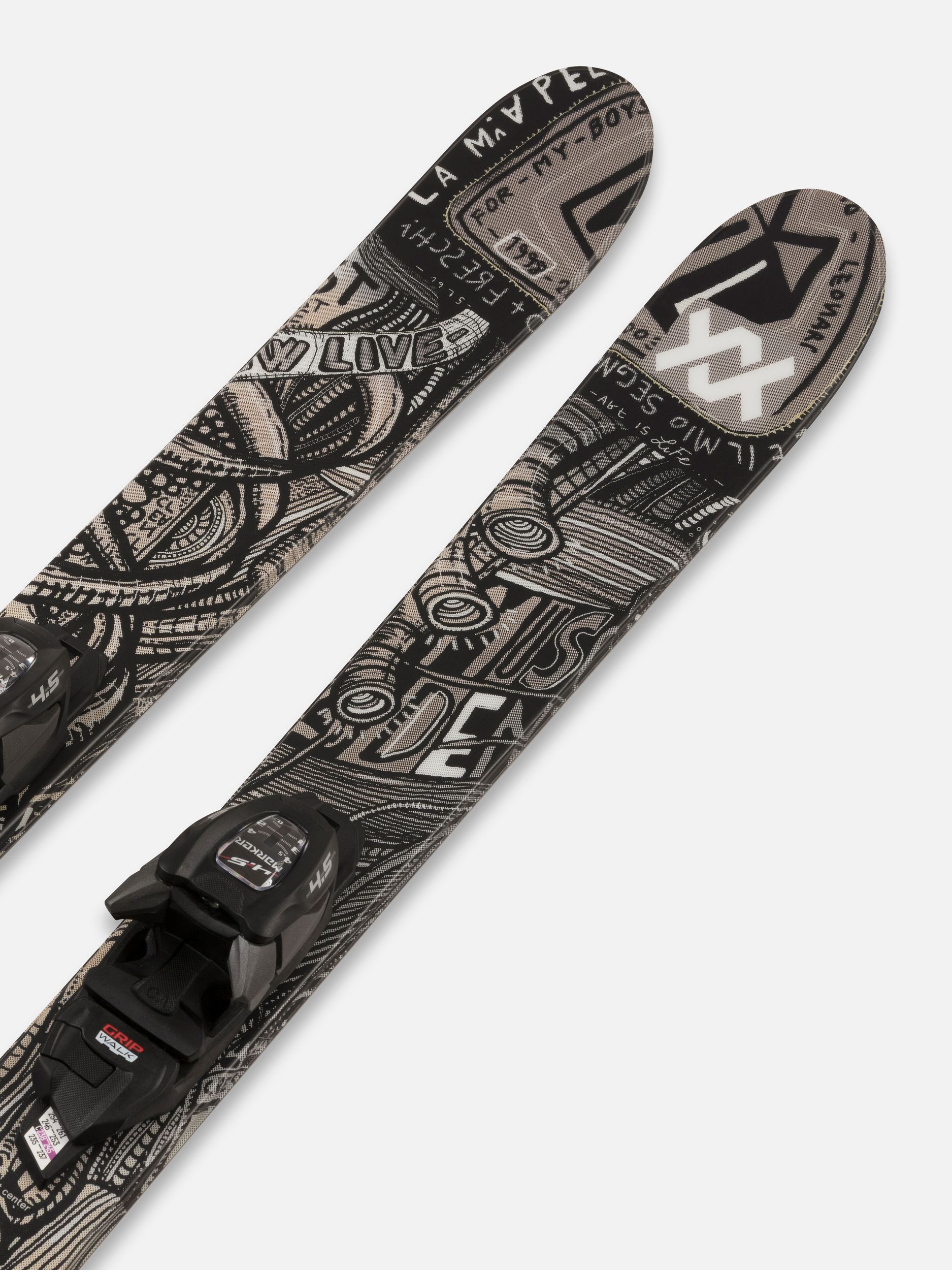 Volkl Revolt Urban Junior Skis 2026 & vMotion 7.0 Bindings