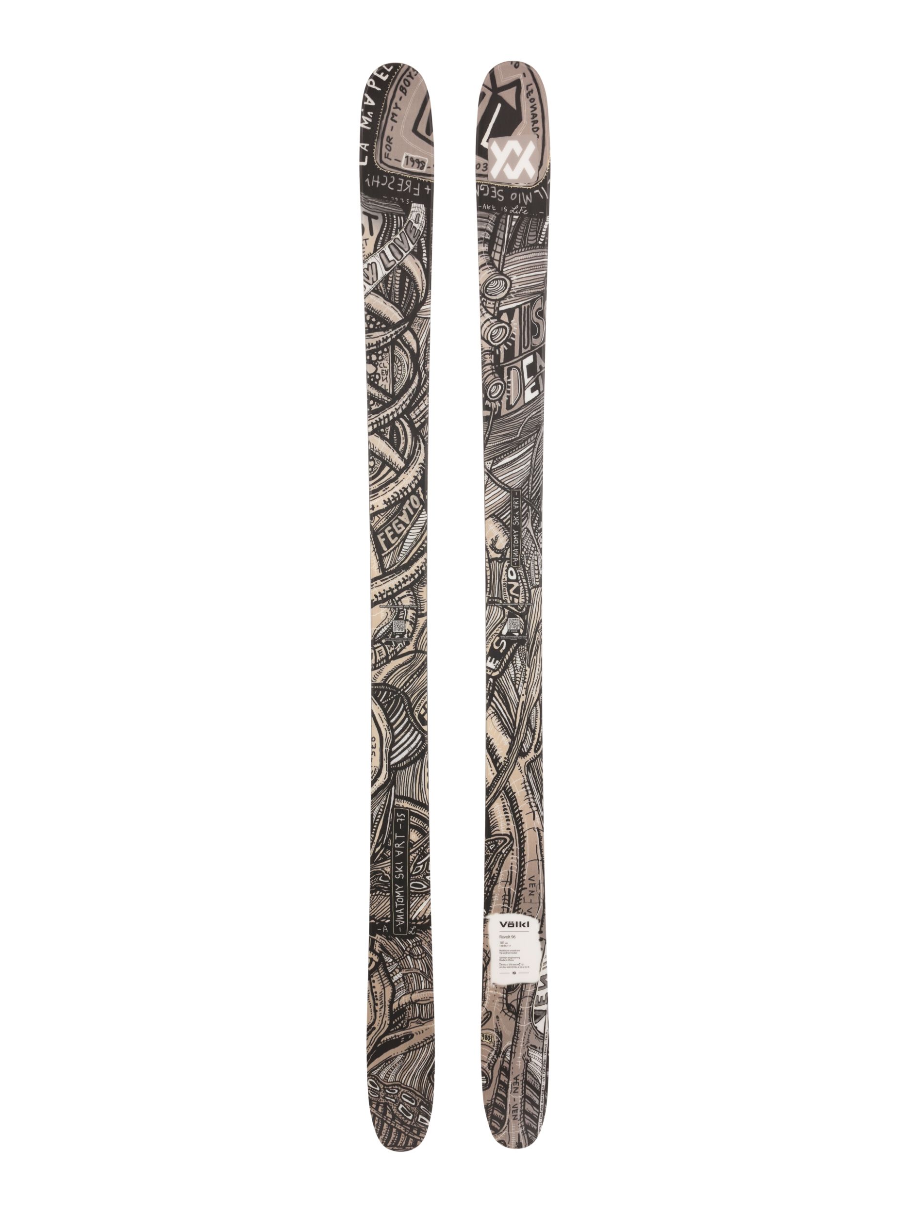 Volkl Revolt 96 Men's Skis 2026
