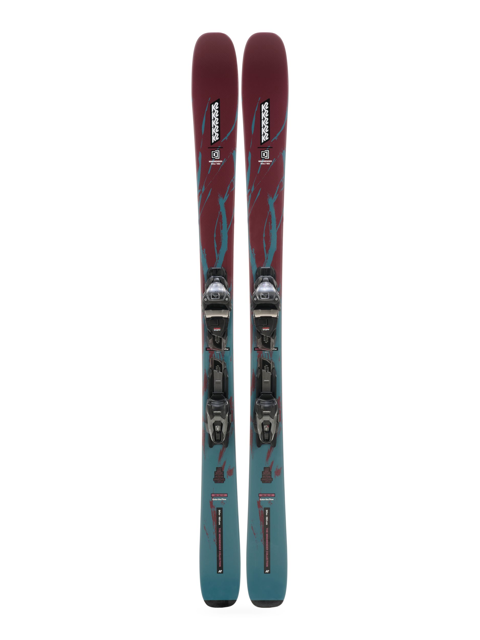 K2 Mindbender 90 Women's Skis 2026 & M10 Bindings