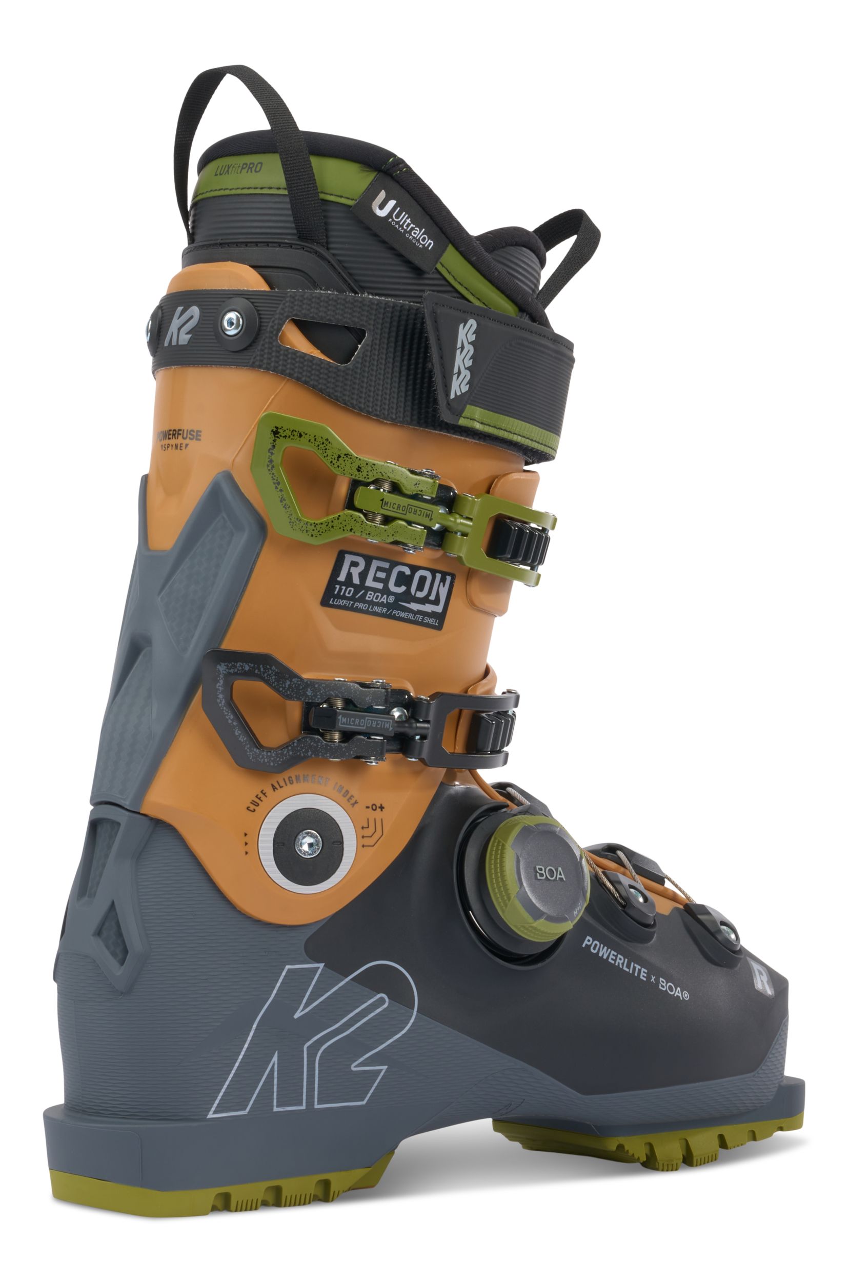 K2 Men's Recon Boa 110 Flex Ski Boots 2024
