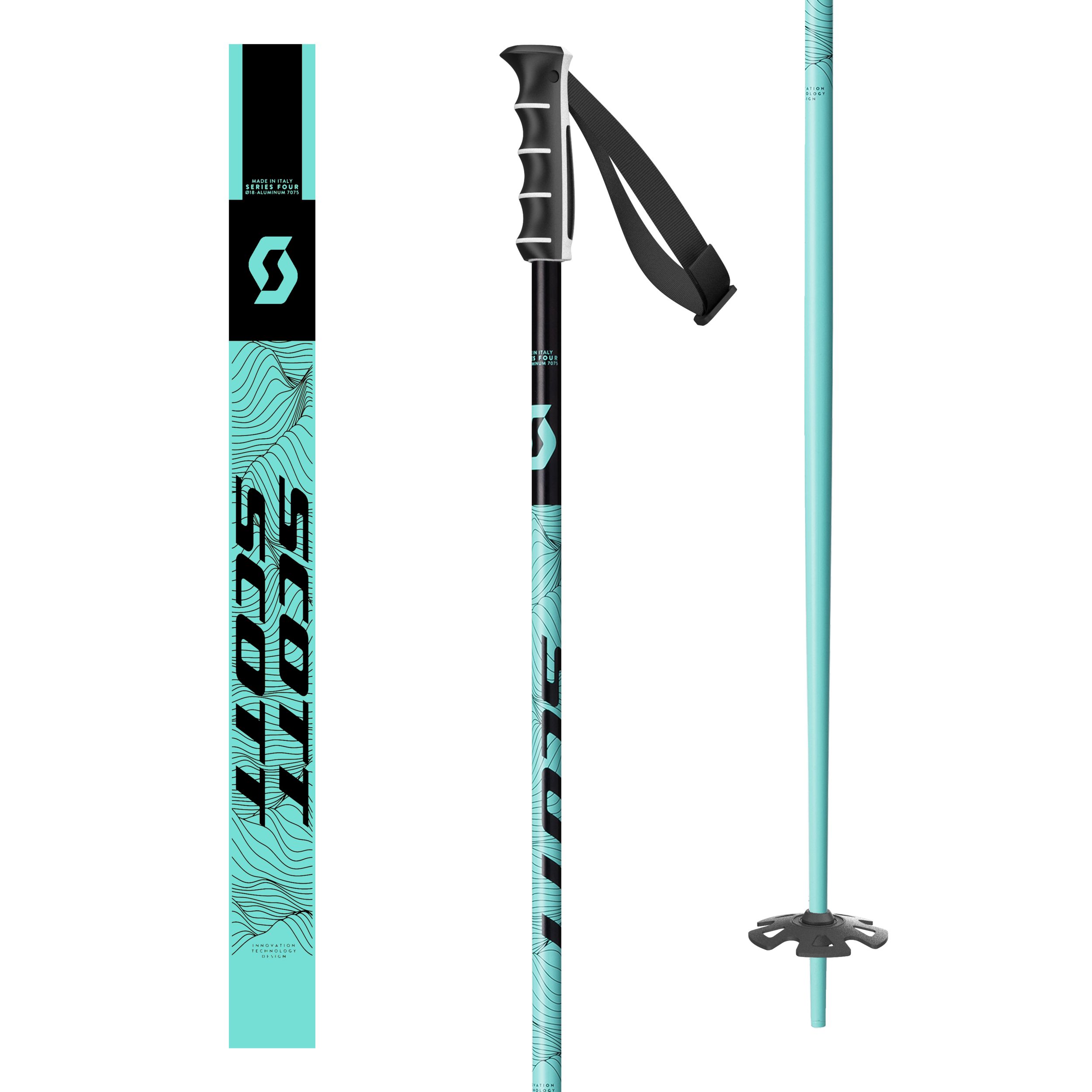 Scott Sea Adult Ski Poles 2024/25