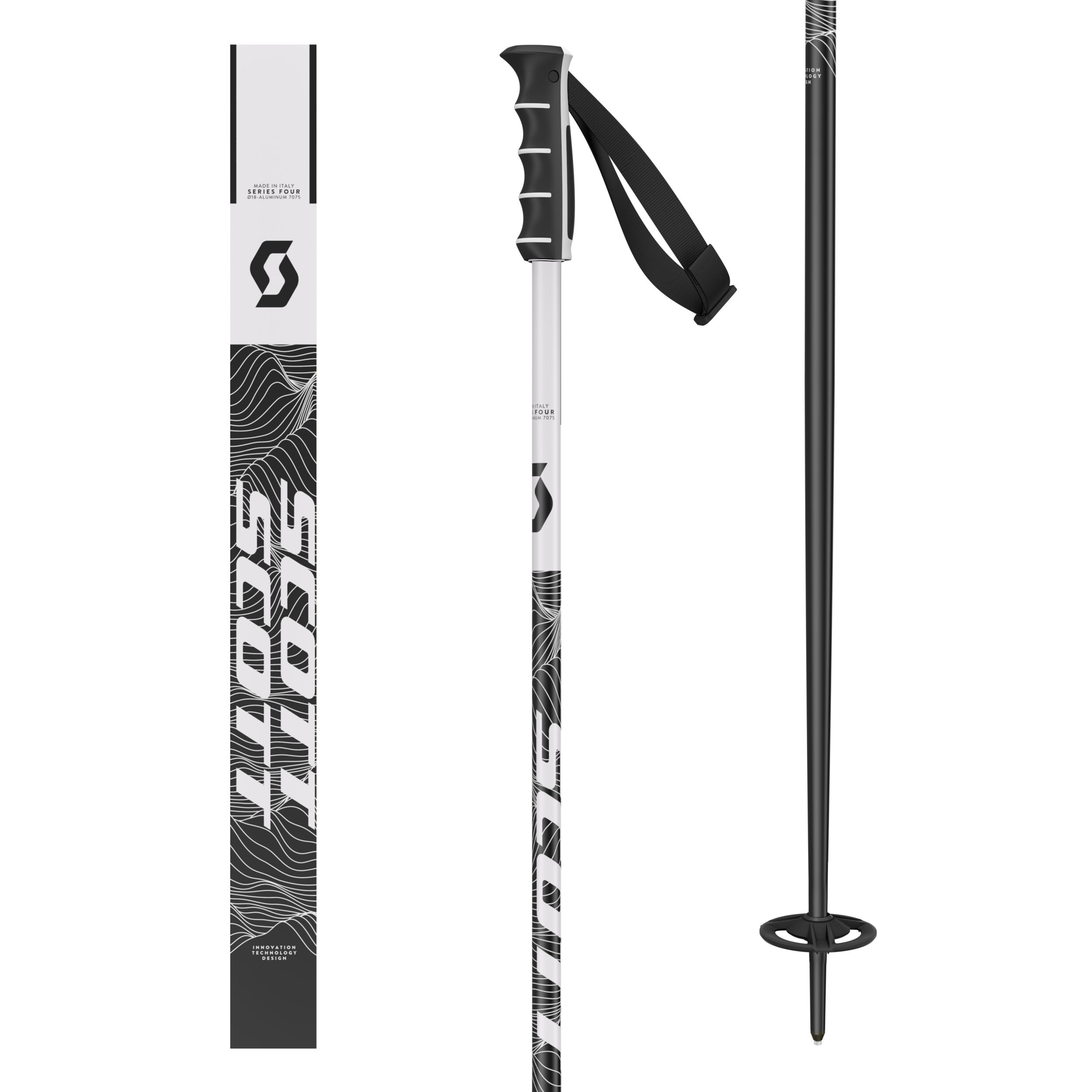 Scott SEA Senior Ski Poles 2025