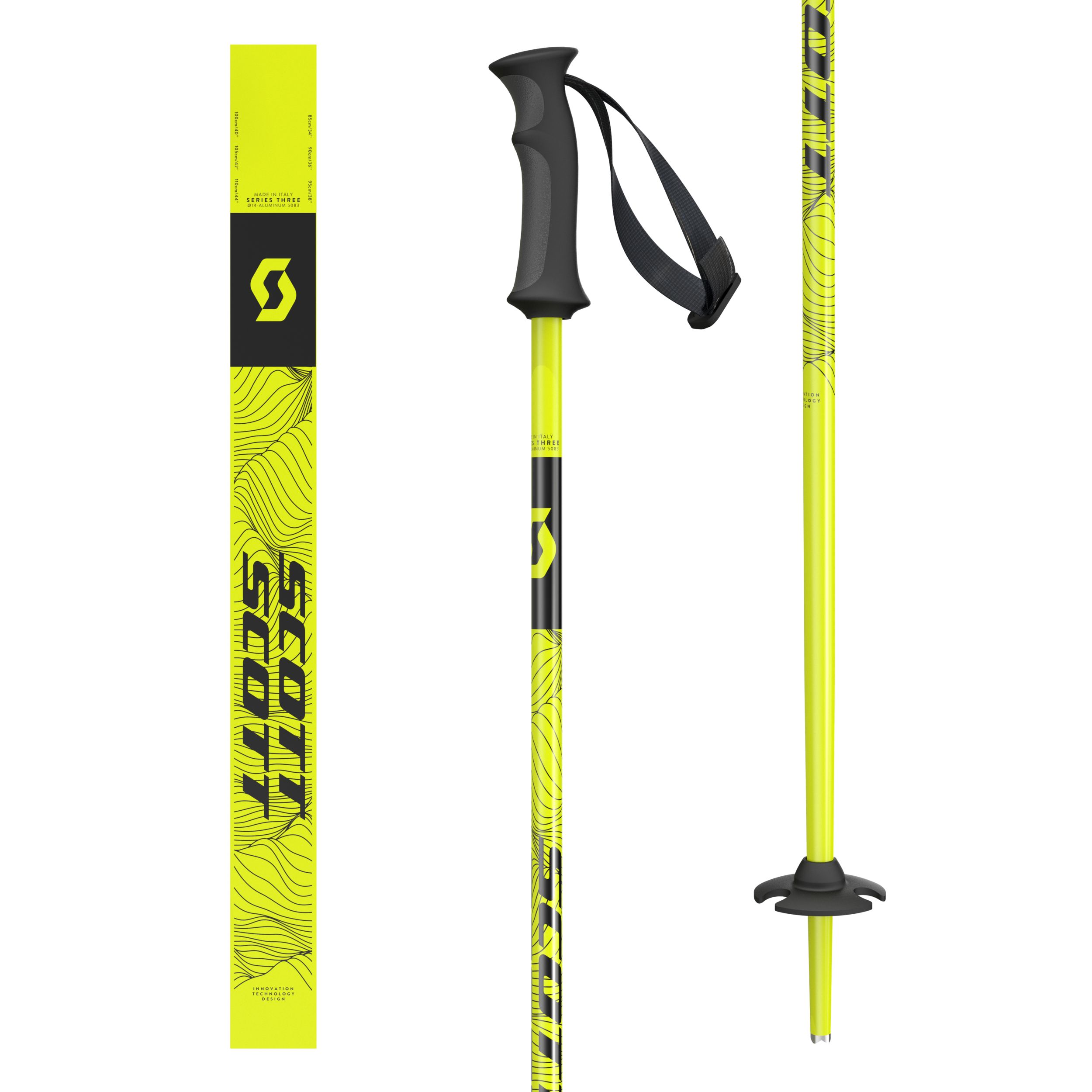 Scott Element Junior Ski Poles 2025