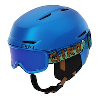 Giro Spur Combo Youth Ski & Snowboard Helmet 2022/23 Front_Three_Fourths_Angled_Left