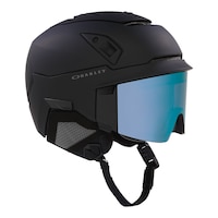 Oakley Mod 7 Visor Men's Ski & Snowboard Helmet 2023 Black with Prizm Sapp Lens Front_Angled_Right
