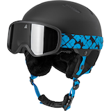 Ripzone Ace Kids Ski & Snowboard Helmet & Goggles Combo 2024 Front_Three_Fourths_Angled_Left