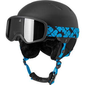 Ripzone Ace Junior Ski & Snowboard Helmet & Goggles Combo 2024