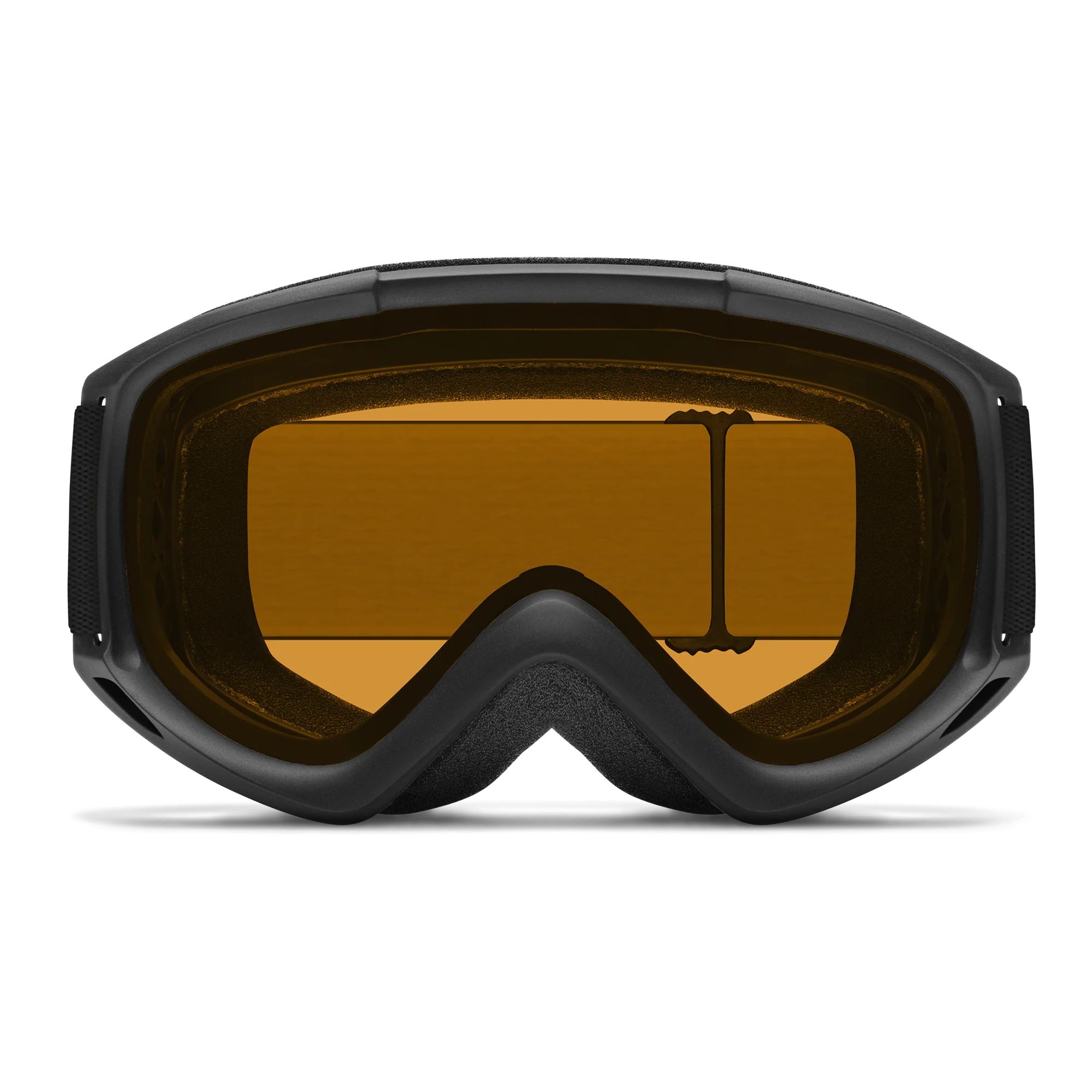 Smith Cascade Classic Black Ski Goggles 2017/18 Front_Flat