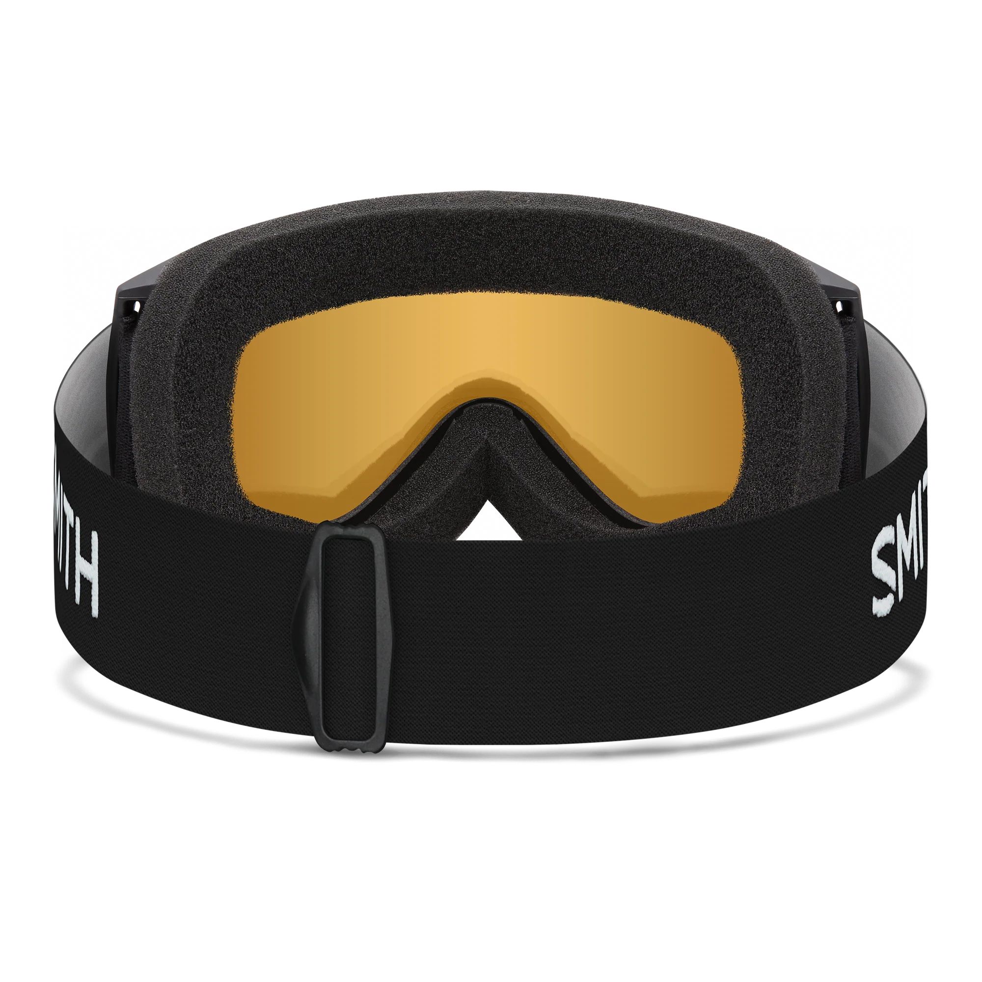 Smith Cascade Classic Black Ski Goggles 2017/18 Back_Flat