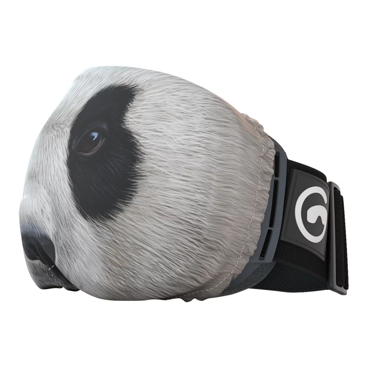 gogglesoc Microfiber Goggle Cover Front_Angled_Left