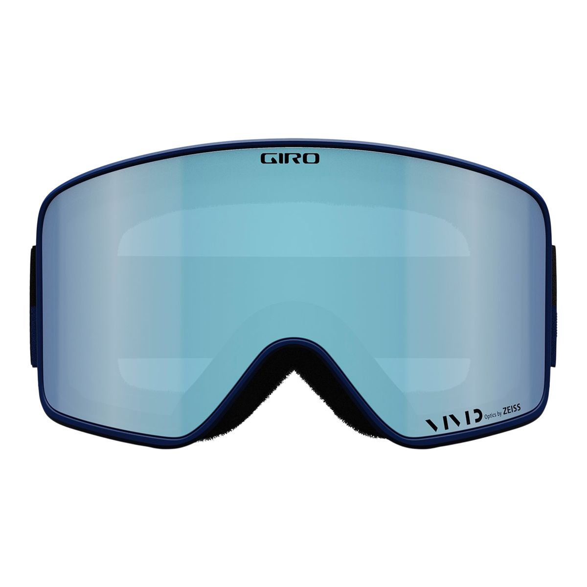 Giro Method Midnight Cassette Ski & Snowboard Goggles 2023 Black with Vivid Royal Lens