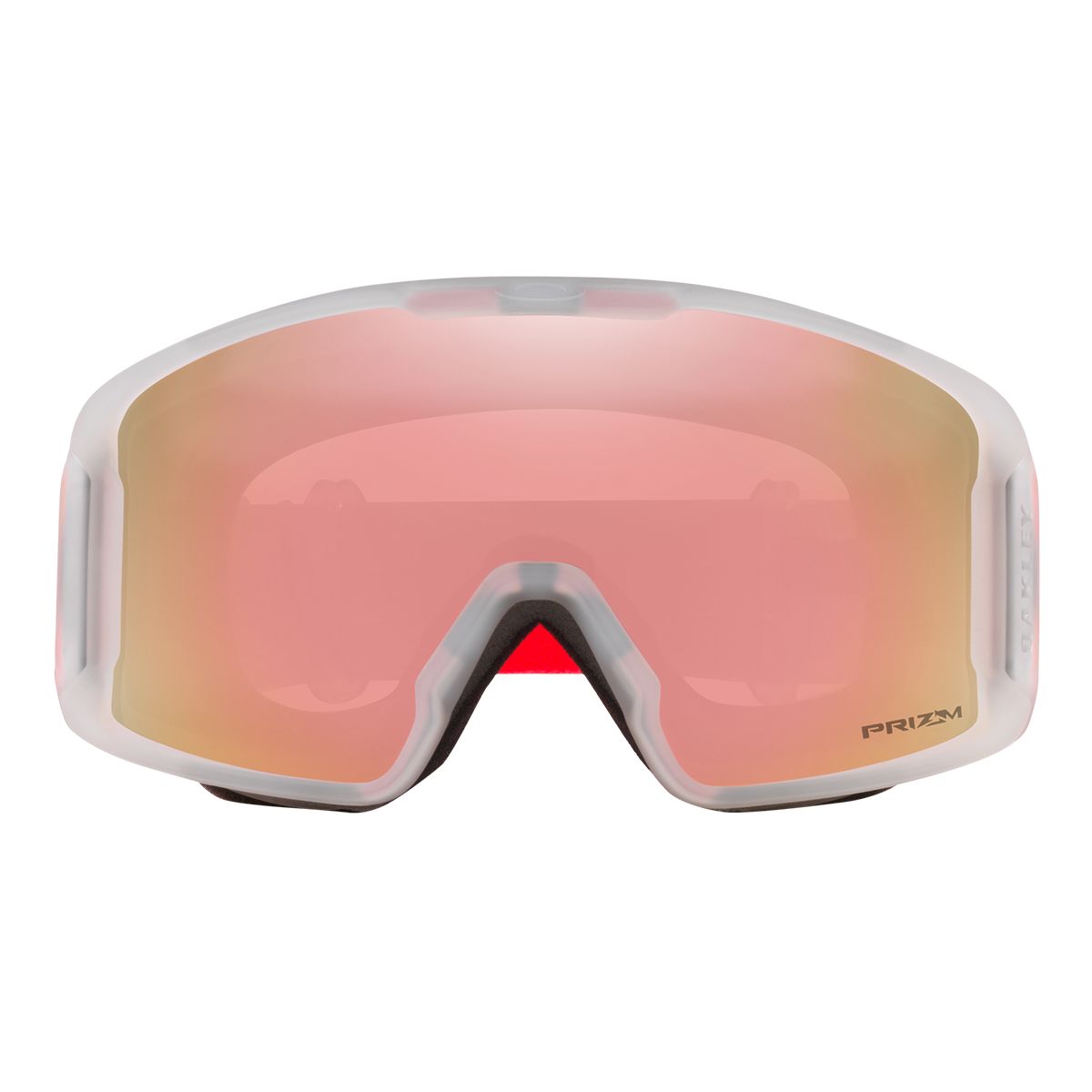 Oakley Line Miner M Ski & Snowboard Goggles 2021/22 With Prizm Rose Gold Iridium Lens Front_Flat