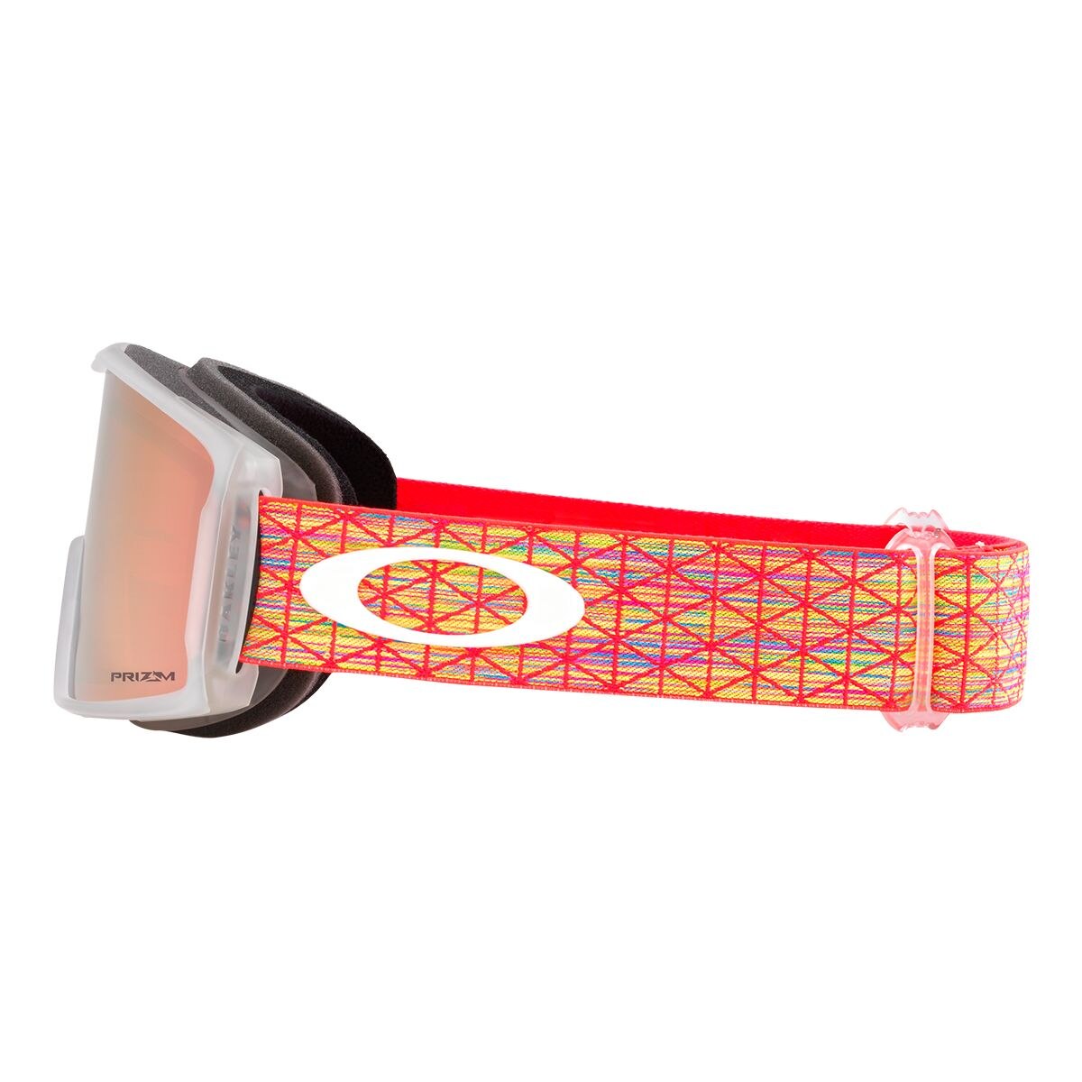 Oakley Line Miner M Ski & Snowboard Goggles 2021/22 With Prizm Rose Gold Iridium Lens Side_Left