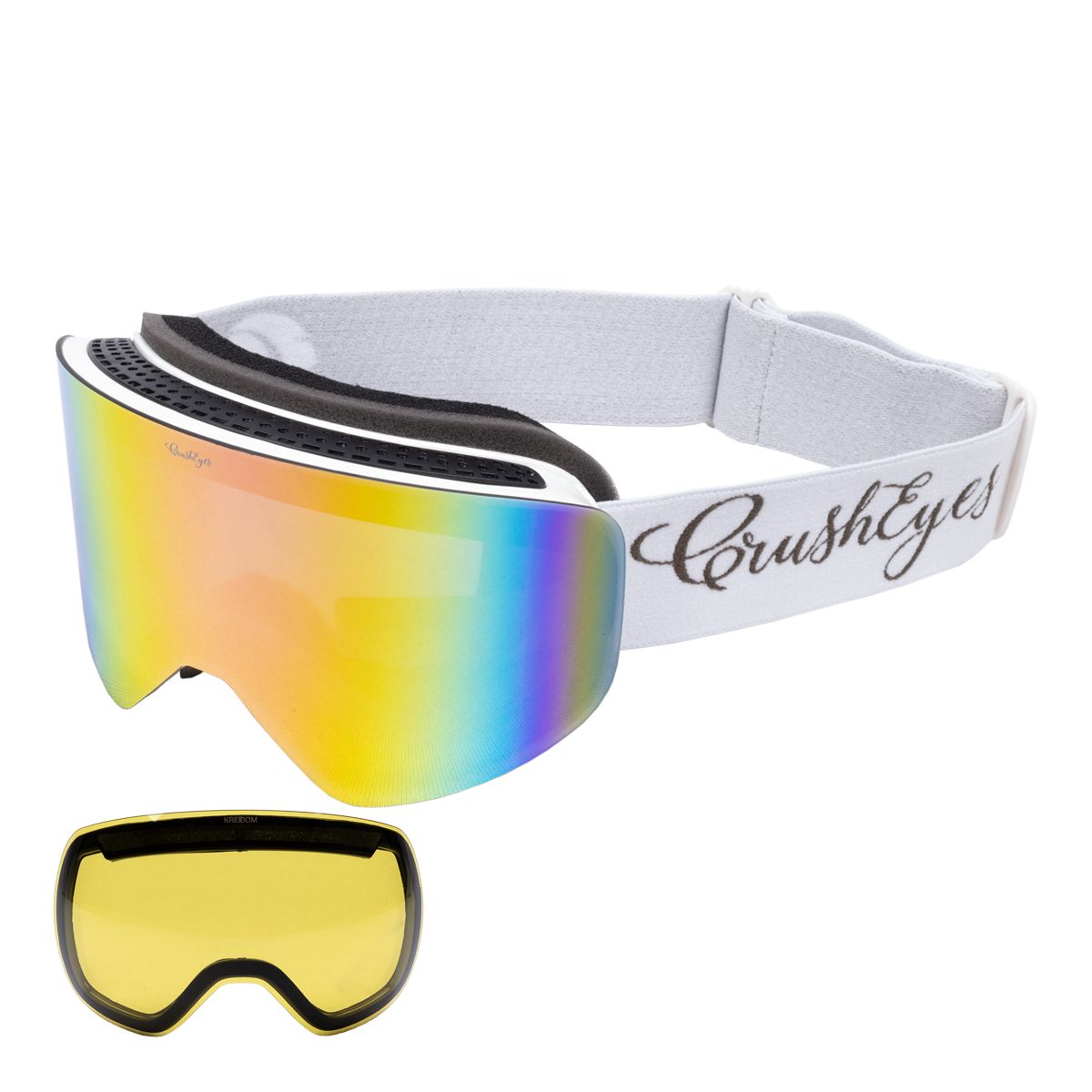 Crusheyes Stylus Women's Ski & Snowboard Goggles 2023 Composite_or_Mixed