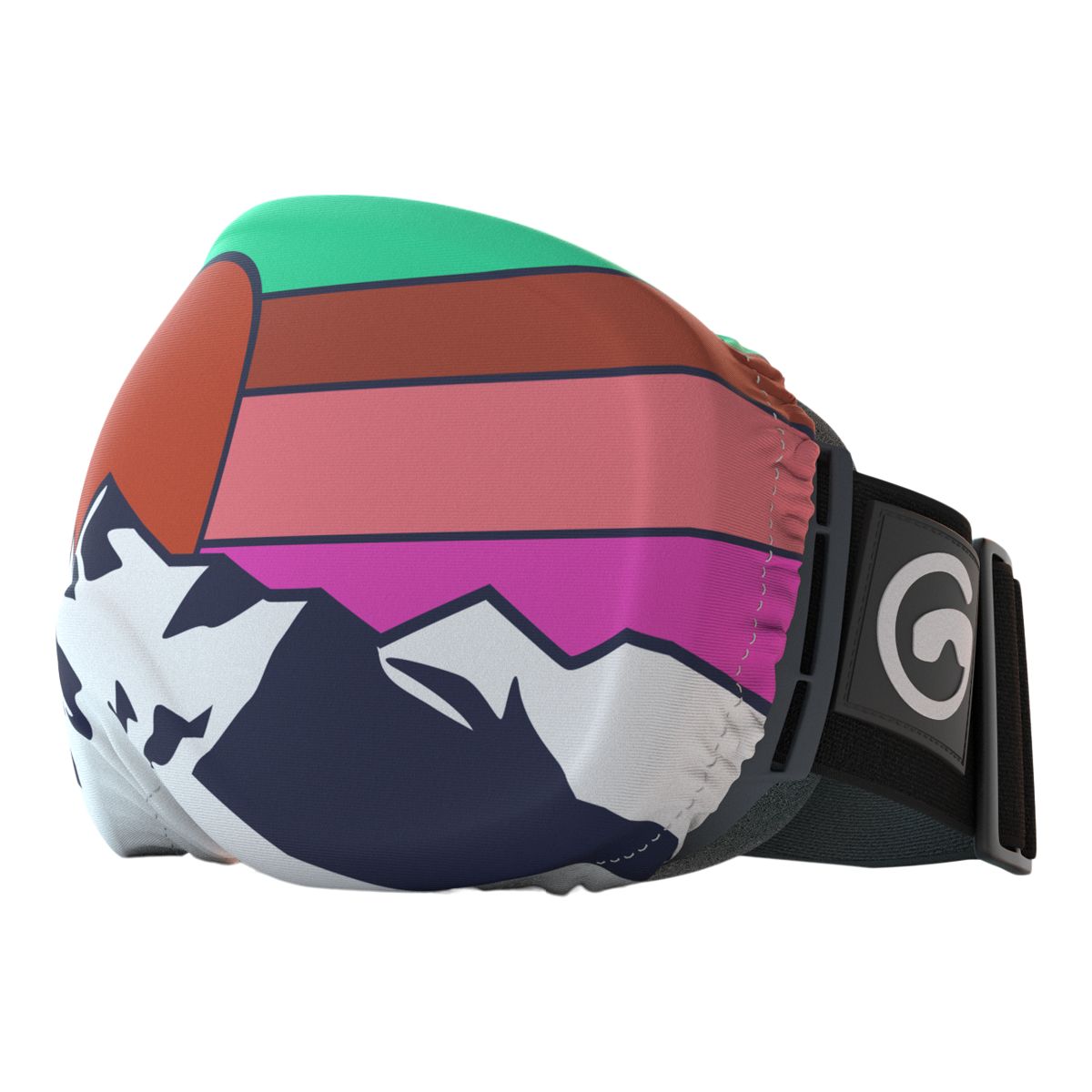 gogglesoc Microfiber Goggle Cover Front_Angled_Left