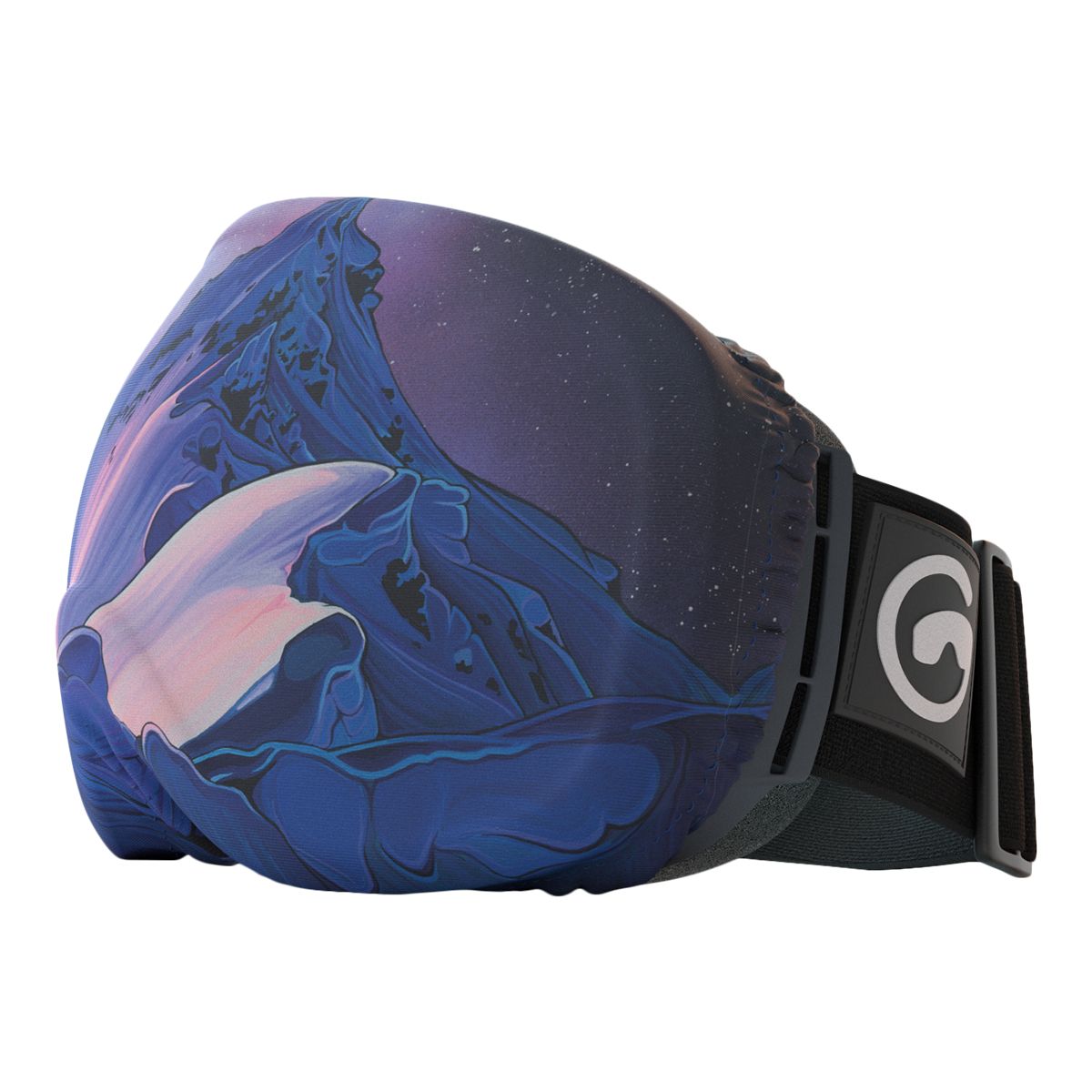 gogglesoc Microfiber Goggle Cover Front_Angled_Left