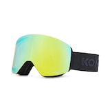 Kombi React Magnetic L Men's Ski & Snowboard Goggles 2024 Black Front_Angled_Left