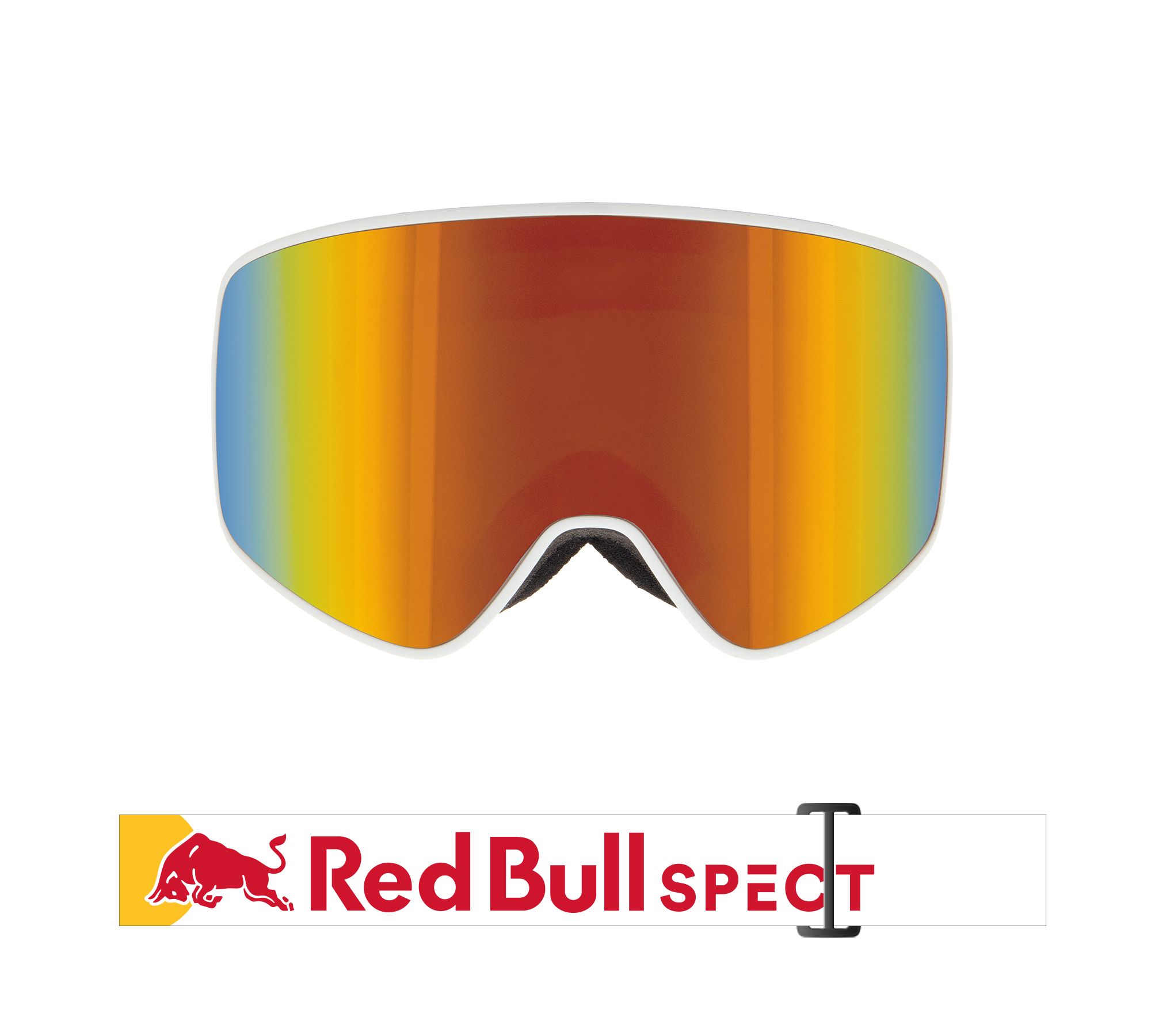 Red Bull SPECT Men's Rush Ski & Snowboard Goggles 2023/24 Blue Snow Brown with Blue Mirror Lens