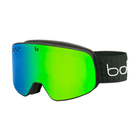 Bolle Nevada Ski & Snowboard Goggles 2023/24 Forest with Green Emerald Lens Front_Three_Fourths_Angled_Left