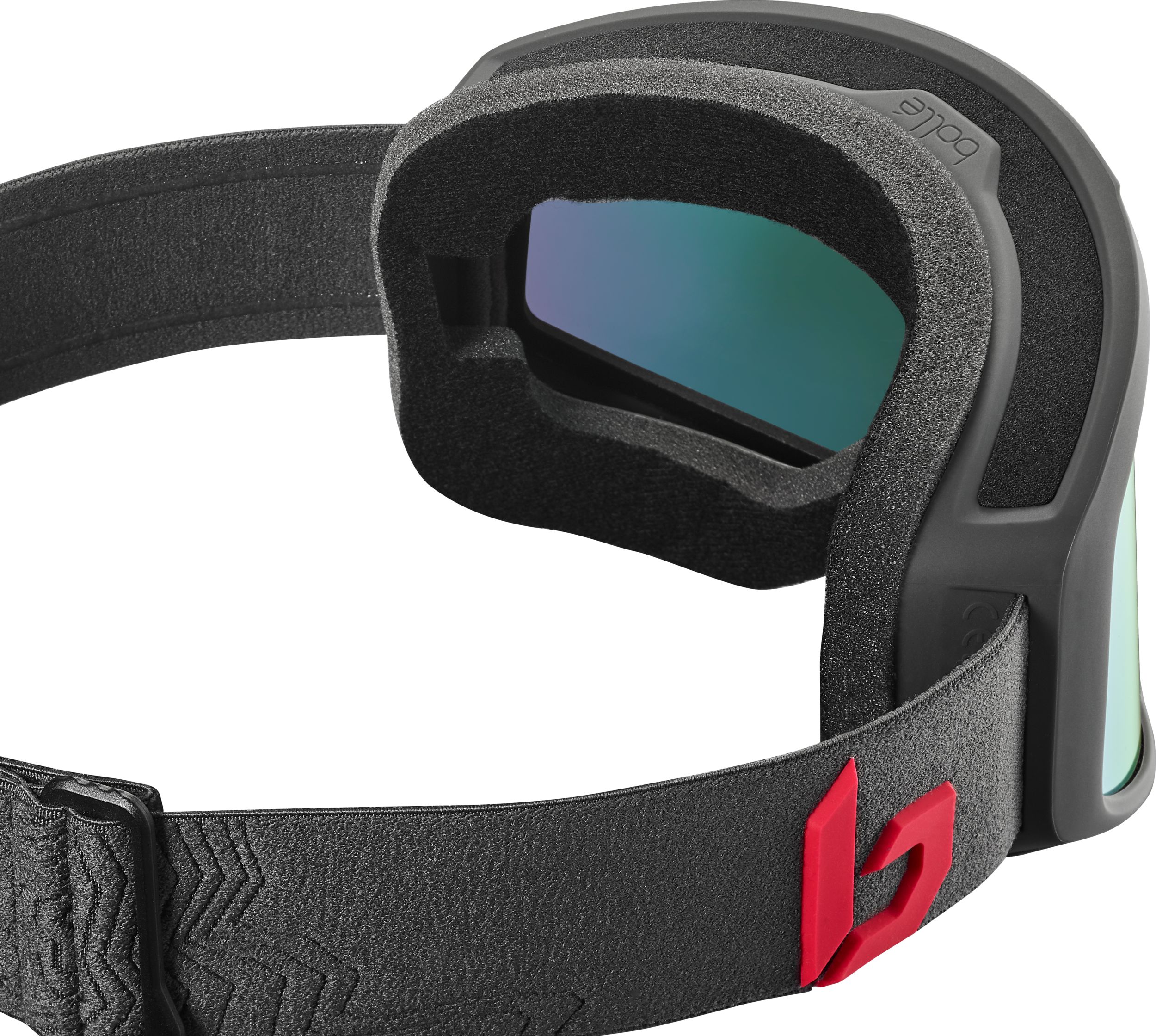 Bolle Cascade Ski & Snowboard Goggles 2023/24 Titanium with Sunrise Lens CloseUp