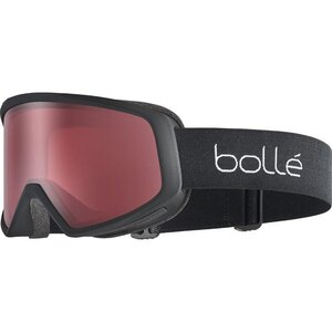 Bolle Bedrock Ski & Snowboard Goggles 2023/24 Black with Vermillion Lens