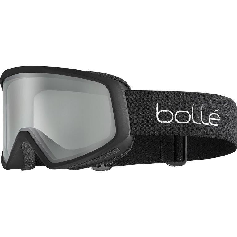 Bolle Bedrock Ski & Snowboard Goggles 2023/24 Black with Vermillion Lens