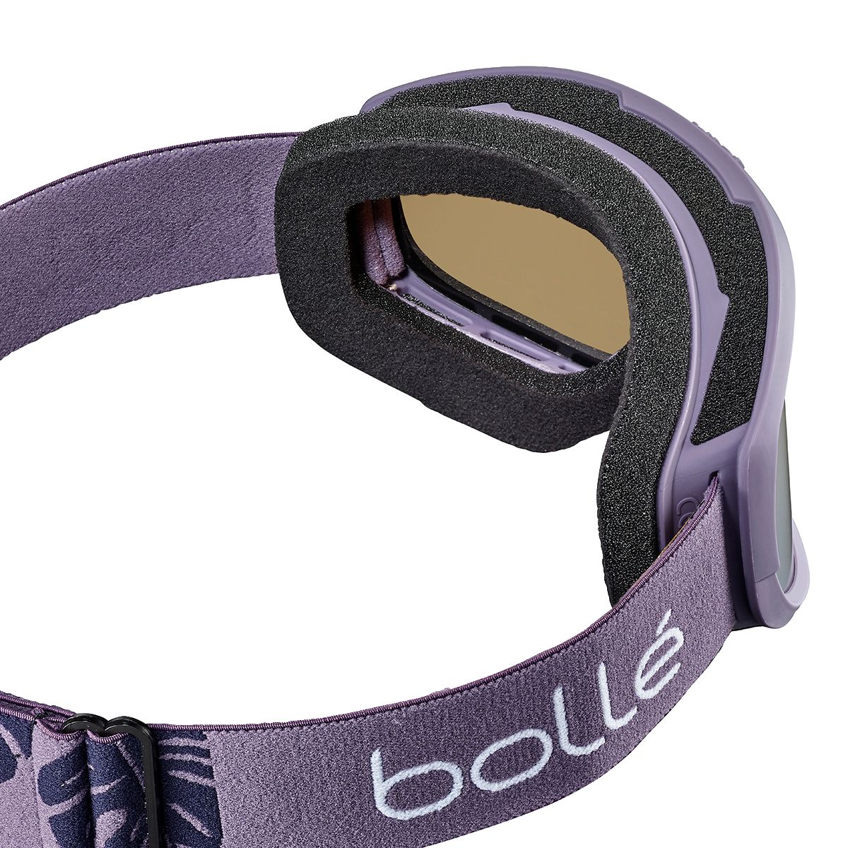 Bolle Sierra Women's Ski & Snowboard Goggles 2023/24 Plum with Black Chrome Lens CloseUp