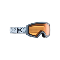 Anon Tracker 2.0 Ski & Snowboard Goggles 2025 Resort with Amber Lens Front_Three_Fourths_Angled_Right