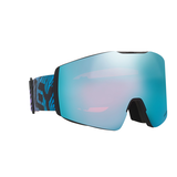 Oakley Fall Line L Ski & Snowboard Goggles 2023/24 Bengal Blue with Sapphire Iridium Lens Front_Angled_Right