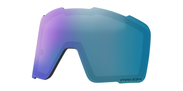 Oakley Line Miner™ Pro L Ski & Snowboard Goggles 2024 Black with Argon & Iced Iridium Lens Front_Angled_Left