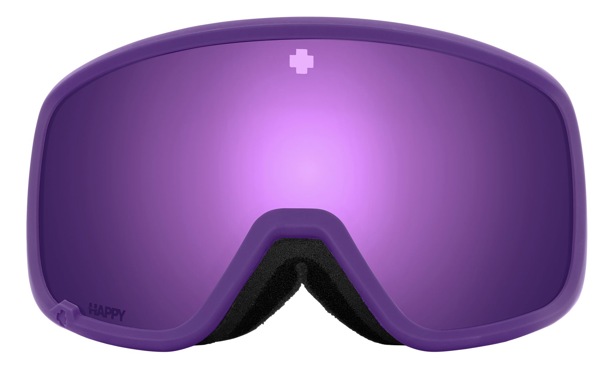 Spy Marshall 2.0 Women's Ski & Snowboard Goggles 2024/25 Purple with Rose Mirror Lens Front_Flat