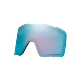 Oakley Line Miner™ Pro M Women's Ski & Snowboard Goggles 2024 White with Sapphire & Rose Lens Front_Angled_Left