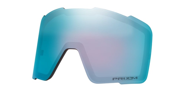 Oakley Line Miner™ Pro M Women's Ski & Snowboard Goggles 2024 White with Sapphire & Rose Lens Front_Angled_Left