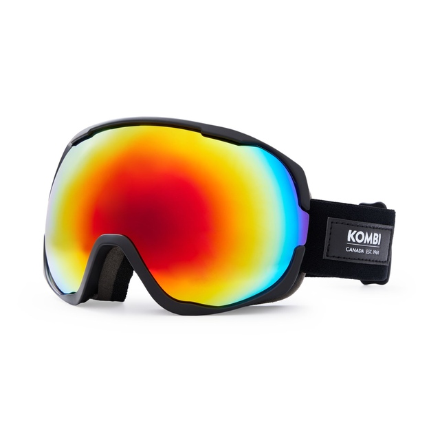 Kombi Sensor Women's Ski & Snowboard Goggles 2024 - Black/Red Lens