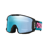 Oakley Line Miner™ L Ski & Snowboard Goggles 2025 Blue with Sapphire Lens Front_Angled_Left