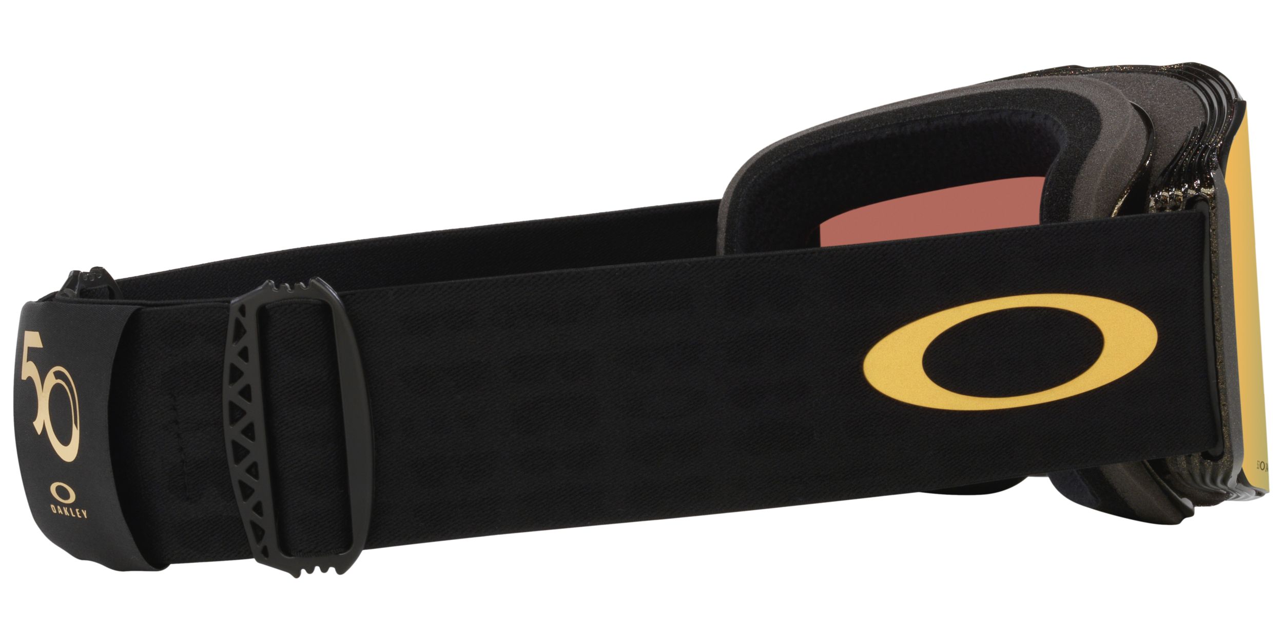 Oakley Line Miner™ Pro L 50th Anniversary Ski & Snowboard Goggles 2025 Back_Angled_Right