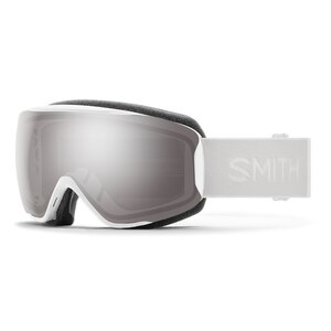 Smith Moment Women's Ski & Snowboard Goggles - White with Sun Platinum Mirror Lens