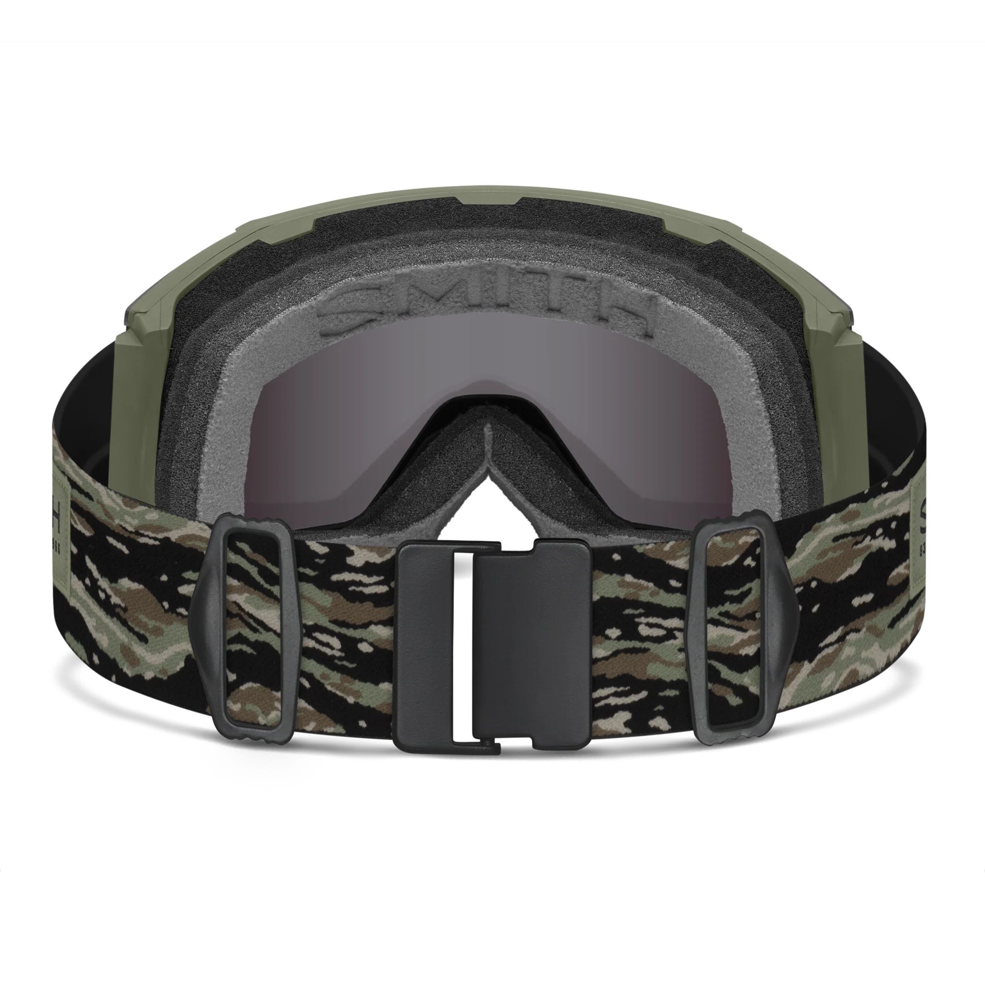 Smith Squad MAG Ski & Snowboard Goggles - Eye of the Tiger with Black Lens Back_Flat