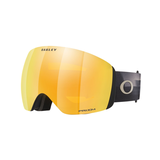 Oakley Flight Deck™ L Ski & Snowboard Goggles 2026 - Sand Motion with 24K Gold Lens and Prizm UV Protection Front_Angled_Left
