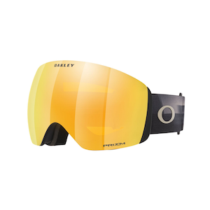 Oakley Flight Deck™ L Ski & Snowboard Goggles 2026 - Sand Motion with 24K Gold Lens and Prizm UV Protection