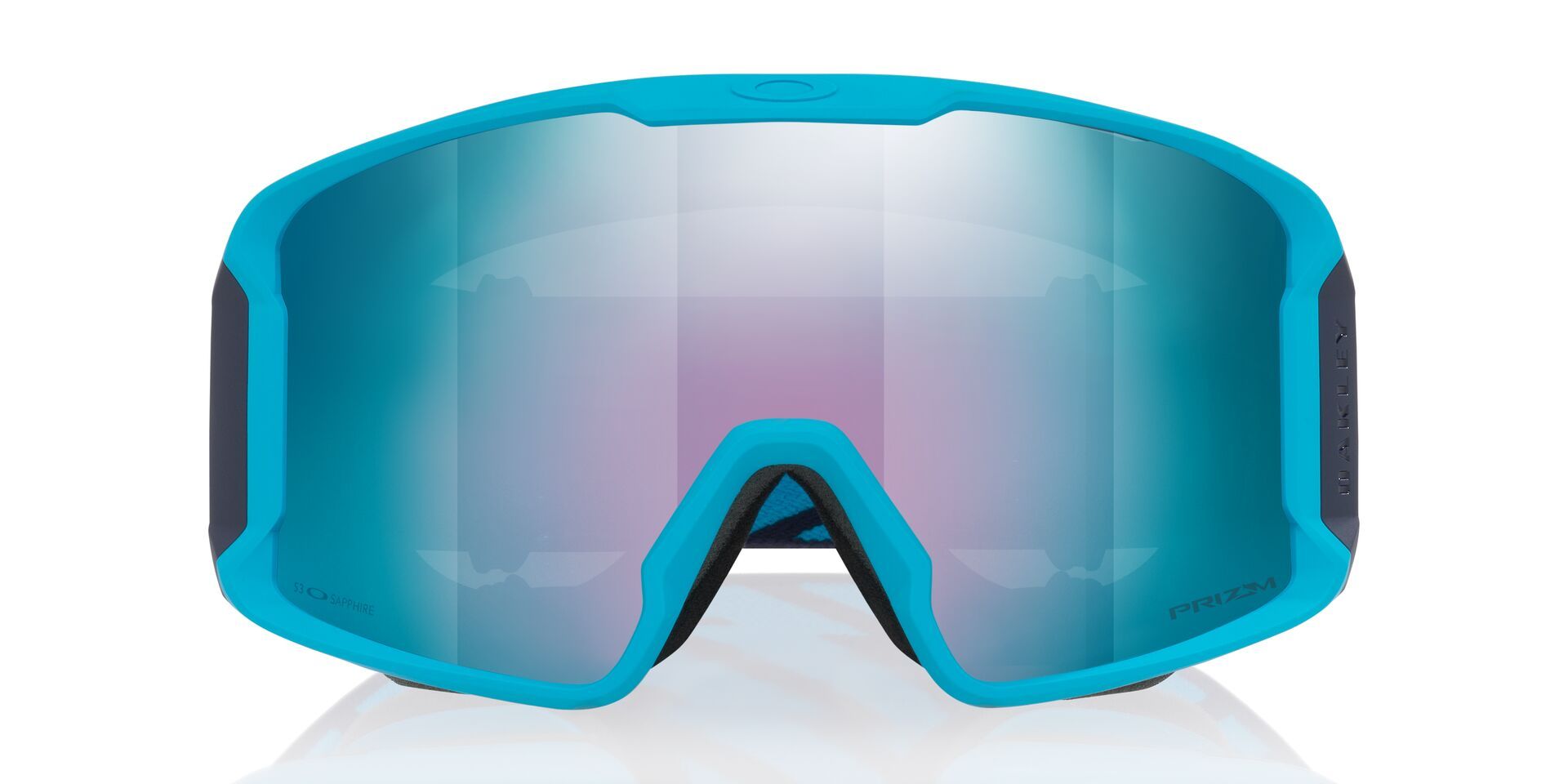 Oakley Line Miner™ L Ski & Snowboard Goggles 2026 - Blue Bolts With Prizm Sapphire Lens, Helmet-Compatible with UV Protection