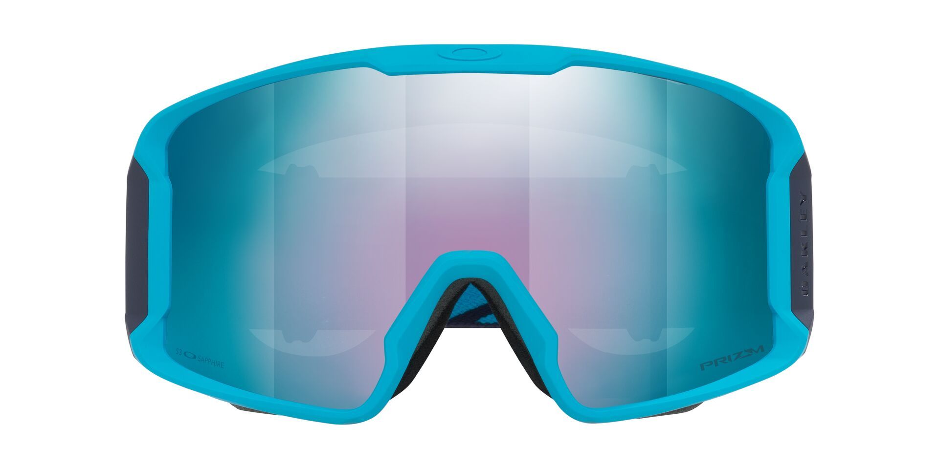 Oakley Line Miner™ L Ski & Snowboard Goggles 2026 - Blue Bolts With Prizm Sapphire Lens, Helmet-Compatible with UV Protection