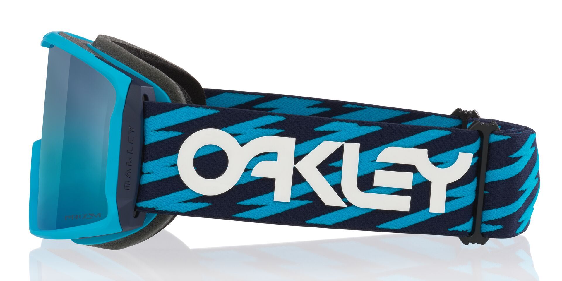 Oakley Line Miner™ L Ski & Snowboard Goggles 2026 - Blue Bolts With Prizm Sapphire Lens, Helmet-Compatible with UV Protection
